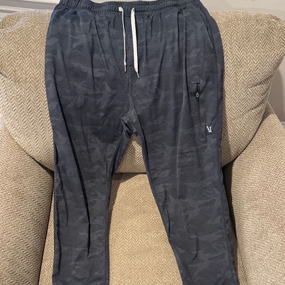 Vuori Dark Gray Camouflage Joggers